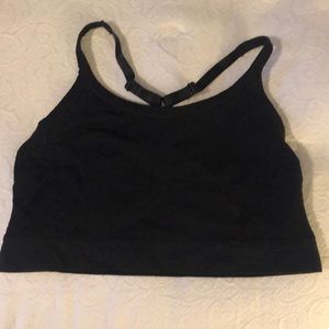 Torrid Black Bralette/Sports Bra Sz 0
